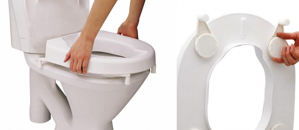 Elevador de WC Comode Práctica con Patas Regulables