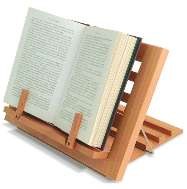 Atril de hierro plegable con decoración y sujeta páginas atril lectura