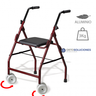 Andador de aluminio MINI ROLLER