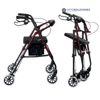 Rollator asiento regulable altura HI LOW