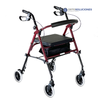 Rollator asiento regulable altura HI LOW