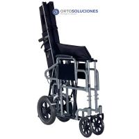 Silla de ruedas plegable respaldo reclinable APOLO