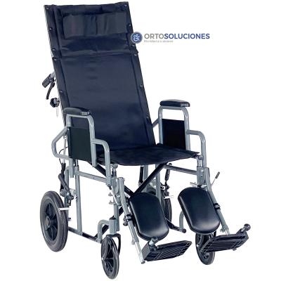 Silla de ruedas plegable respaldo reclinable APOLO