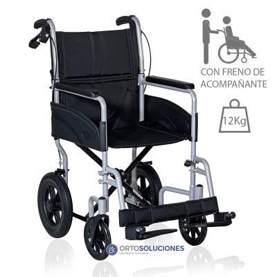 Silla de ruedas aluminio MINI TRANSFER 2 PL80