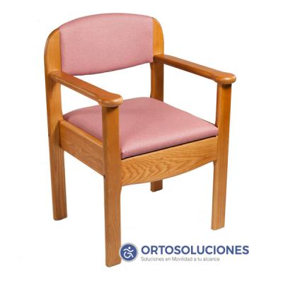 Silla wc de madera ROYAL AD904